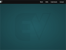 Tablet Screenshot of edwardvalerio.com